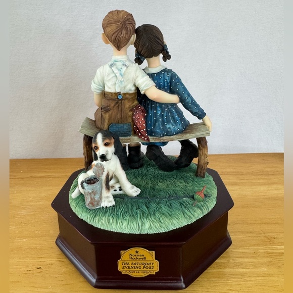 Norman Rockwell/PUPPY LOVE Saturday Evening Post April 24,1926 - LE 4576/7500 - Picture 1 of 9